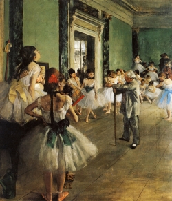 Edgar Degas : La classe de danse